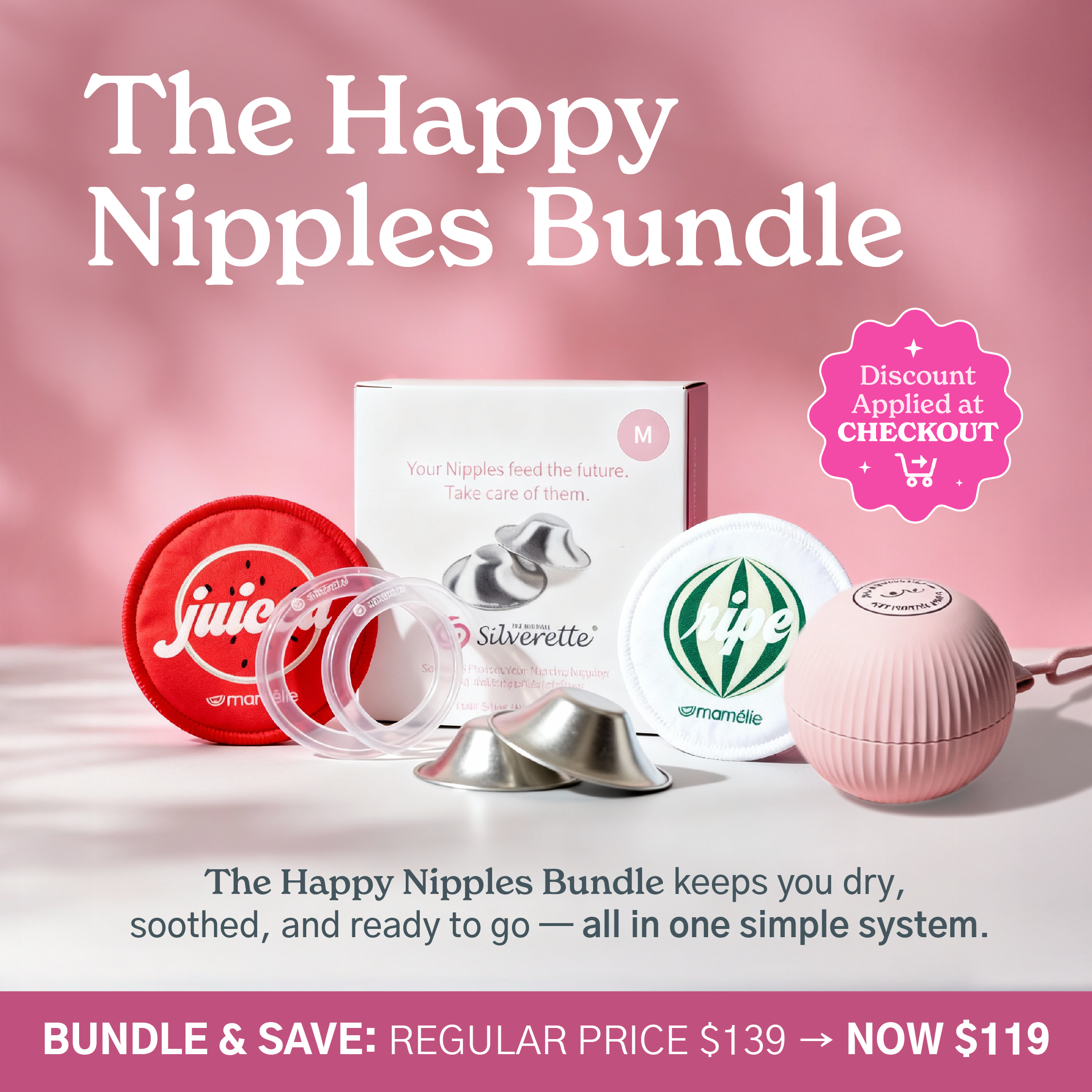 THE HAPPY NIPPLES BUNDLE – Silverette Usa