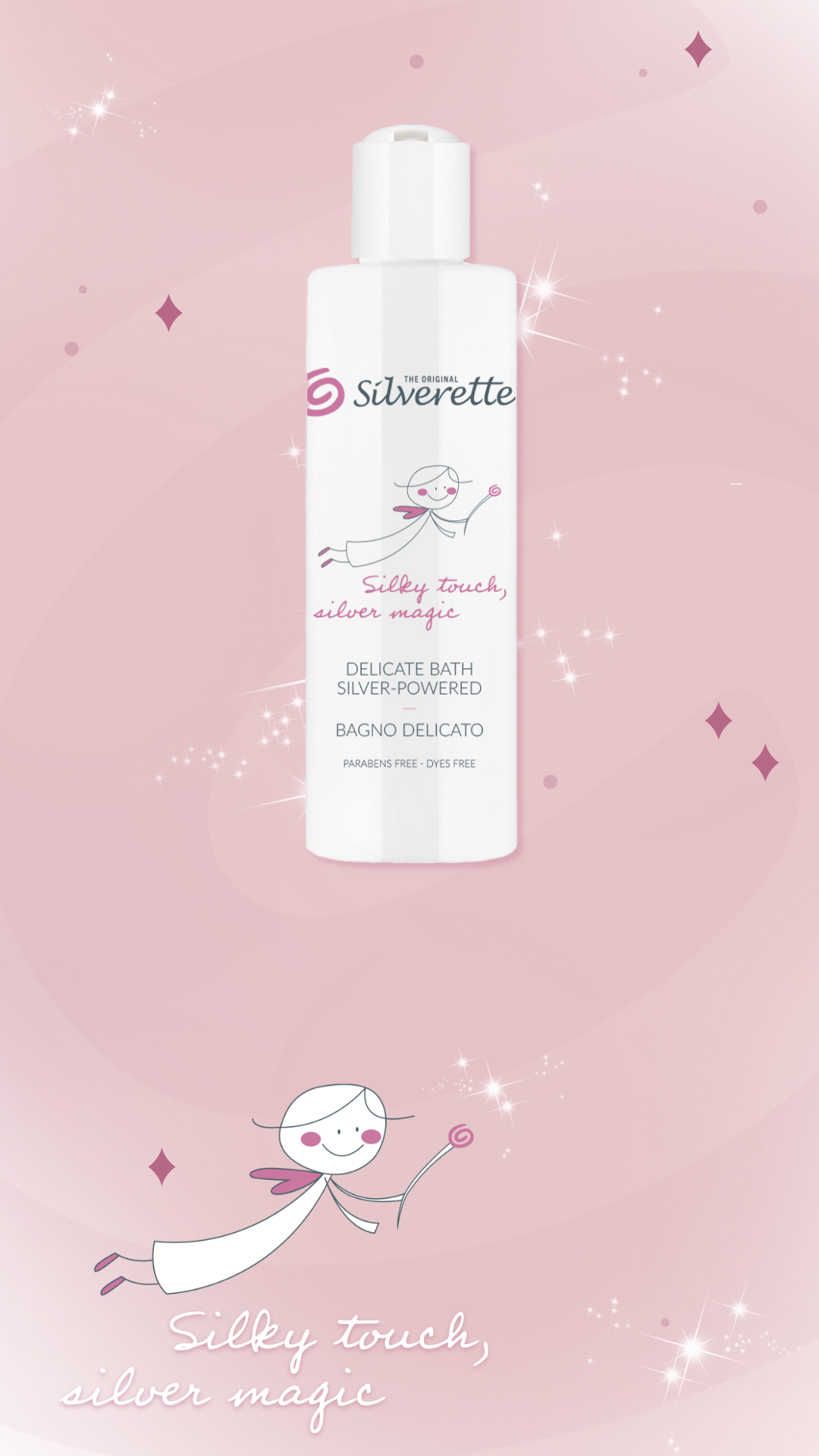 DELICATE BATH SILVER-POWERED