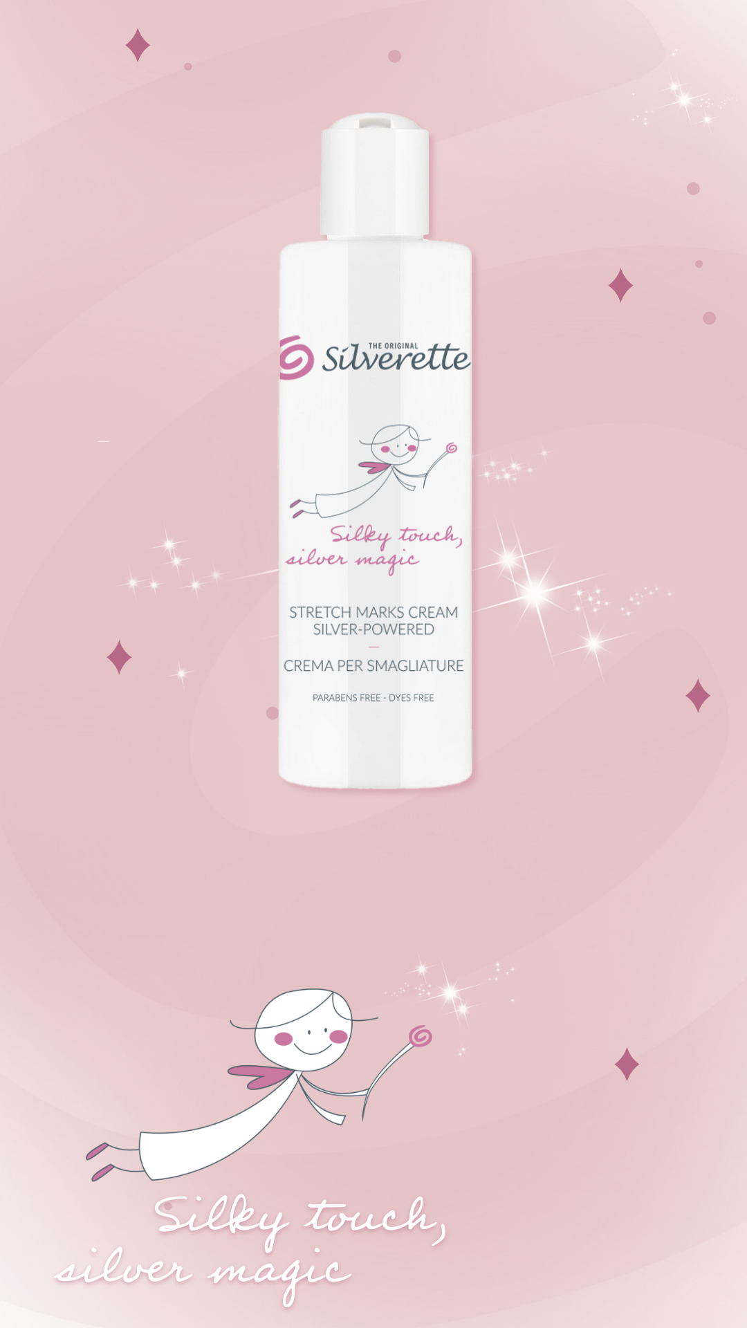 STRETCH MARKS CREAM SILVER-POWERED