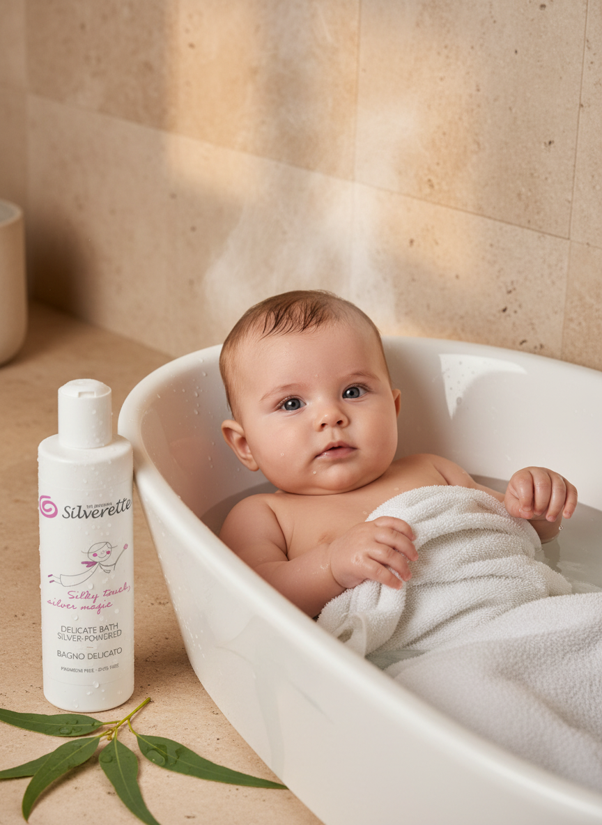 DELICATE BATH SILVER-POWERED