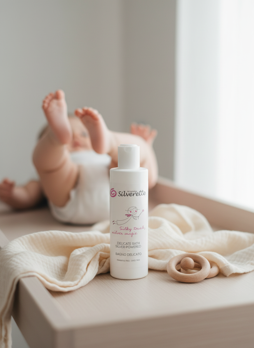 DELICATE BATH SILVER-POWERED