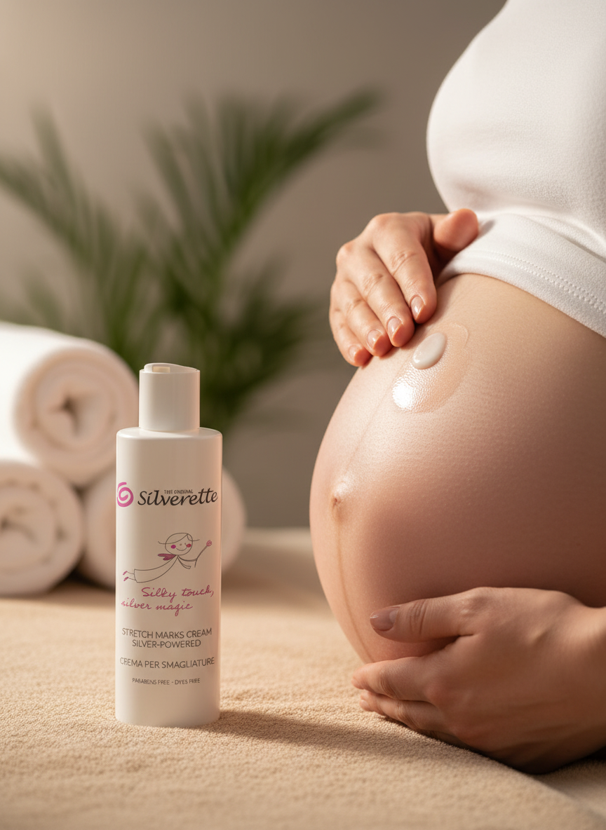 STRETCH MARKS CREAM SILVER-POWERED