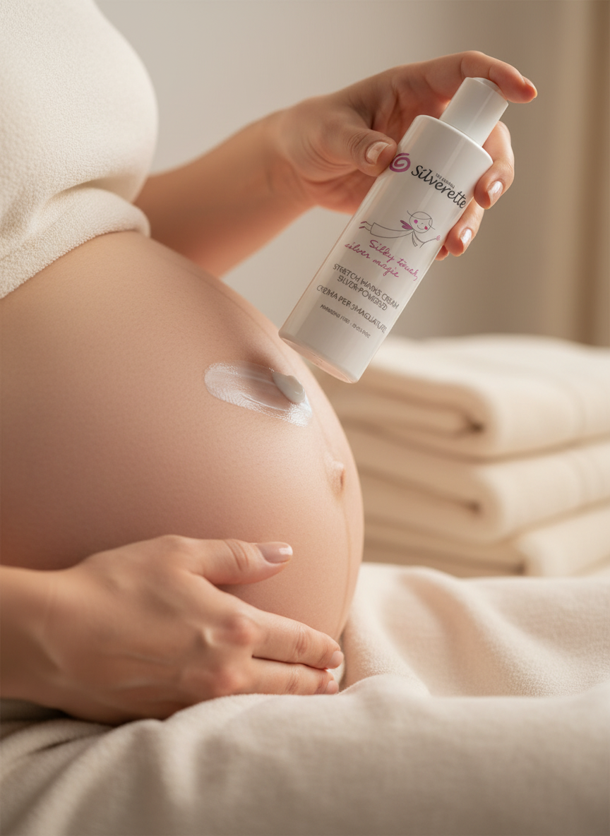 STRETCH MARKS CREAM SILVER-POWERED